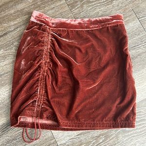 Free People silk skirt